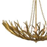 Product Image 3 for River Reed Basin Antique Gold Leaf Large Chandelier from Regina Andrew Design