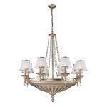 Product Image 2 for 14 Light Chandelier In Aged Silver from Elk Lighting