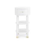 Product Image 4 for Claudette 1-Drawer Round Side Table from Villa & House