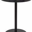 Product Image 1 for Ford Stone Top Side Table, Black Metal, Tall from Noir