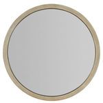 Product Image 1 for Cascade Oak Veneer Round Mirror from Hooker Furniture