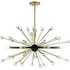 Product Image 3 for Ariel 6 Light Linear Chandelier from Savoy House