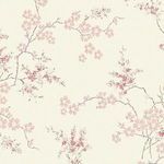 Product Image 1 for Laura Ashley Oriental Blossom Blush Wallpaper from Graham & Brown
