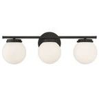 Product Image 2 for Jenni 3 Light Matte Black Bath Bar from Savoy House 
