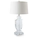Product Image 1 for Crystal Flat Urn Table Lamp from Regina Andrew Design