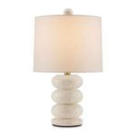Product Image 1 for Girault Travertine Table Lamp from Currey & Company