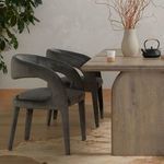 Product Image 23 for Hawkins Upholstered Savile Flannel Dining Chair from Four Hands