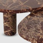 Product Image 4 for Zion Merlot Marble Coffee Table Set from Four Hands