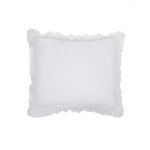 Product Image 1 for Charlie Linen Euro Sham - White from Pom Pom at Home