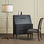 Product Image 11 for Verona Black Secretary Desk from Currey & Company