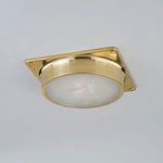 Product Image 4 for Greenwich 1-Light Flush Mount - Aged Brass from Hudson Valley