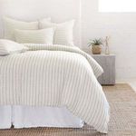 Product Image 1 for Blake Cream / Grey Striped Linen Queen Duvet Cover from Pom Pom at Home