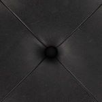 Product Image 6 for Halston Top Grain Leather Cocktail Ottoman - Heirloom Black from Four Hands