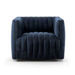 Product Image 8 for Augustine Sapphire Navy Swivel Chair from Four Hands