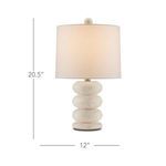 Product Image 11 for Girault Travertine Table Lamp from Currey & Company