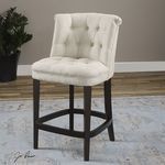 Product Image 1 for Uttermost Kavanagh Tufted Counter Stool from Uttermost