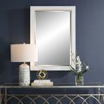 Product Image 2 for Cape Whitewash Rectangular Rattan Mirror from Uttermost