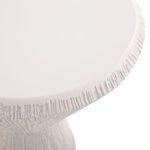 Product Image 3 for Nika Ivory Concrete End Table from Arteriors