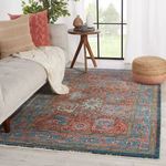 Product Image 1 for Romilly Oriental Rust/ Teal Rug from Jaipur
