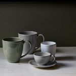 Product Image 2 for Friso Ceramic Stoneware Mug, Set of 6 - Grey from Costa Nova