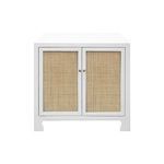 Product Image 3 for Alden Two Door Cane Cabinet from Worlds Away