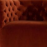 Product Image 7 for Hanover Round Swivel Accent Chair - Sapphire Rust from Four Hands