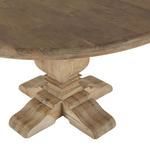 Product Image 1 for Pengrove Round Mango Wood Dining Table In Antique Oak Finish from World Interiors