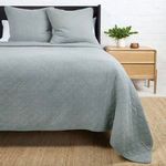 Product Image 2 for Huntington Cotton Queen Coverlet - Sea Glass from Pom Pom at Home