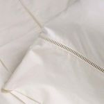 Product Image 2 for Como Ladder Stitch Cotton Sateen Sheet Set from Pom Pom at Home