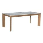 Product Image 3 for Angle Marble Dining Table Rectangular Large from Moe's