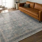 Product Image 5 for Brinson Traditional Oriental Blue/ Taupe Rug - 18" Swatch from Jaipur 