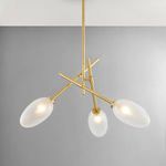 Product Image 4 for Alberton 3-Light Chandelier - Aged Brass from Hudson Valley