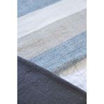 Product Image 2 for Monterey Linen King Blanket - Ocean / Natural from Pom Pom at Home