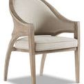 Product Image 2 for Affinity Quartered Oak Veneer Sling Back Chair from Hooker Furniture