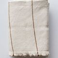 Product Image 7 for Brooklyn 50"x70" Ivory Cotton Striped Throw from Under the Bough
