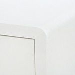 Product Image 5 for Bryant Extra Wide Lacquered Linen 6-Drawer Dresser - White Linen from Villa & House