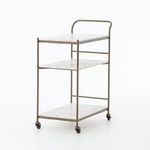 Product Image 11 for Felix Antique Brass Modern Bar Cart from Four Hands