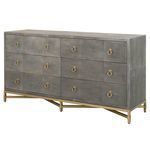 Product Image 6 for Strand Shagreen 6 Drawer Double Dresser from Essentials for Living