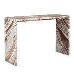 Product Image 1 for Ryan Brown Marble Side Table from Currey & Company