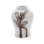 Product Image 1 for Rusty Brown Twisted Tree Flaring Rim Dynasty Jar from Legend of Asia