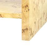 Product Image 3 for Emil 1-drawer Burl Wood Side Table from Villa & House