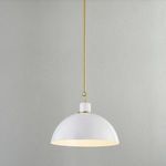 Product Image 2 for Camille Small White Pendant Light from Mitzi