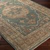 Product Image 4 for Reign Hand-Knotted Dark Green / Beige Rug - 2' x 3' from Surya