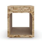 Product Image 1 for Burlesque Mappa Burl Hardwood End Table from Caracole