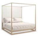 Product Image 5 for Pinstripe Light Sun Drenched Oak Queen Bed from Caracole