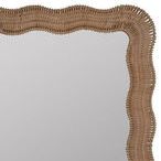 Product Image 4 for Logan Natural Scalloped Rattan Mirror from Cooper Classics