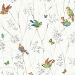 Product Image 1 for Laura Ashley Aviary Natural Wallpaper from Graham & Brown