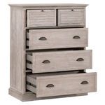 Product Image 4 for Eden 5-Drawer Light Wood Dresser from Essentials for Living