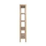 Product Image 3 for Corbin Fluted Etagere In Light Cerused Oak from Worlds Away