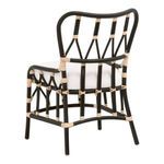 Product Image 4 for Caprice Black Rattan Dining Chair, Set of 2 from Essentials for Living